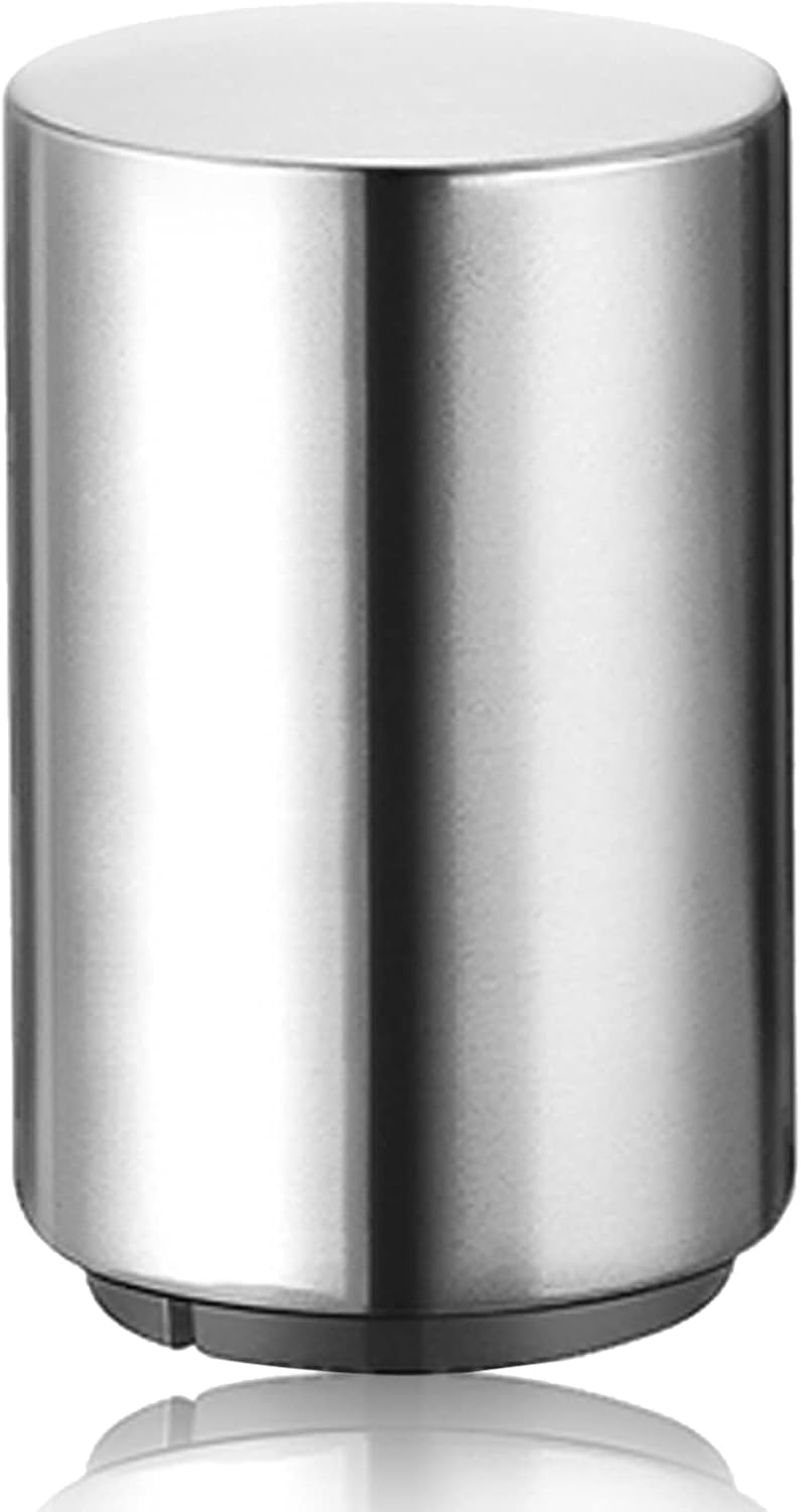 SmaringRobot Premium Automatic Beer Bottle Opener (Stainless Steel), No Damage to Caps, Portable Push Down and Pop Off Magnetic Cap Catcher, QUICK Fun Bartender Openning Tool for Corkscrew Lid Home Bars Kitchen - Image 1